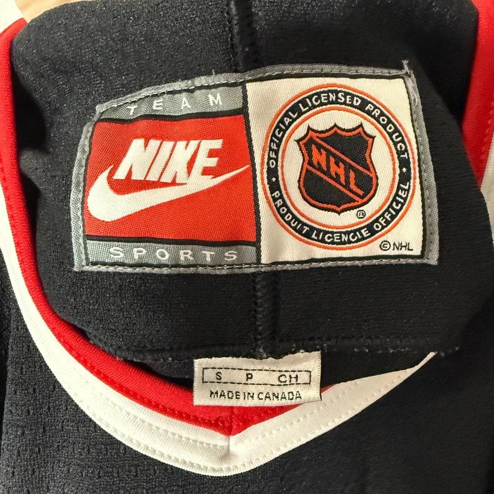 Vintage‎ Nike Team Sports NHL Chicago Blackhawks Hockey Jersey Men's Small